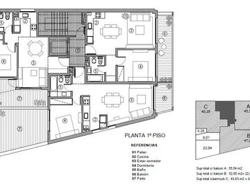 ALVEAR AL 1400 VENTA DEPARTAMENTO 1 DORMITORIO EN BARRIO PICHINCHA - ROSARIO