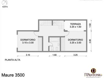 Venta - 3 ambientes - Tipo casa - Tríplex con terraza, balcón y patio