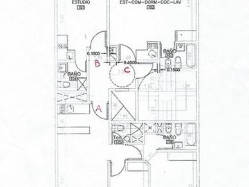 Departamento en venta Belgrano 3 ambientes a estrenar