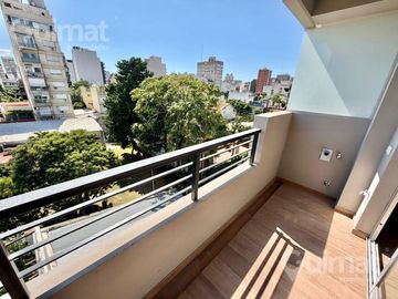 42 m2 - 1 Amb con Parrilla - Exc. Vista abierta - Cocina completa