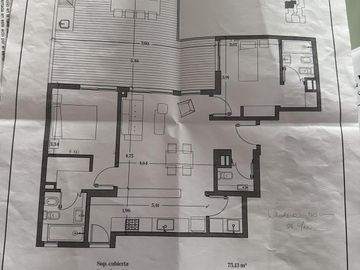 Departamento en venta 3 ambientes con terraza Velvet Belgrano