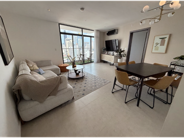 145 m² Amoblado| Cuarto+baño de empleada | El Cangrejo