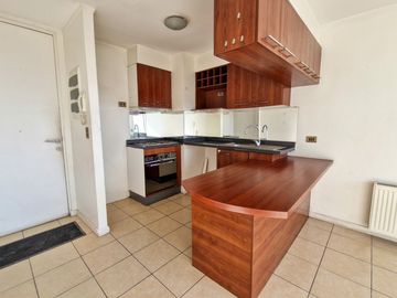 ARRIENDO DEPTO LA FLORIDA 2D+1B+0EST+1BOD 41M2 METRO V.VÁLDE