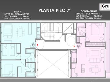 Arcadia Art Residence 2 ambtes con terraza 36 m2
