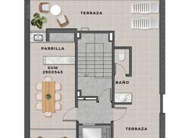DEPARTAMENTO EN VENTA LOURDES UN DORMITORIO