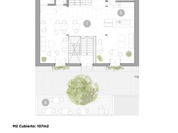 Alquiler Espacio Corporativo c/ Cafetería oficinas
