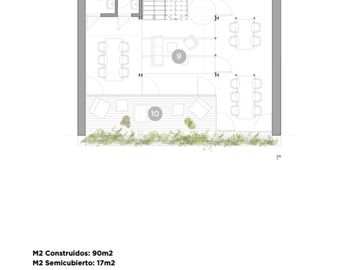 Alquiler Espacio Corporativo c/ Cafetería oficinas