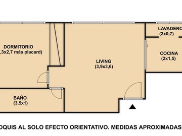 ALQUILER 2 AMB PISO ALTO, A/PROFES EN PALERMO SOHO