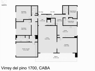 Venta Depto Belgrano 4 Amb con Dependencia Cochera