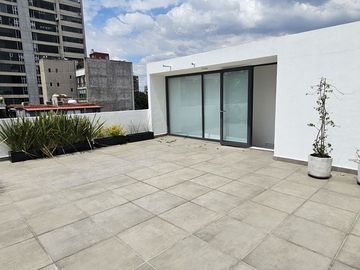 Penthouse de 210m2 roof garden y balcon en la Condesa