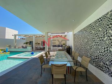 Renta en San Carlos  Casa Santa Mónica  En cerrada villa California  Playa algodones