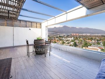 Tu Propio Rooftop: Espectacular Depto 2D/3B con Quincho a Pasos del Metro Los Dominicos