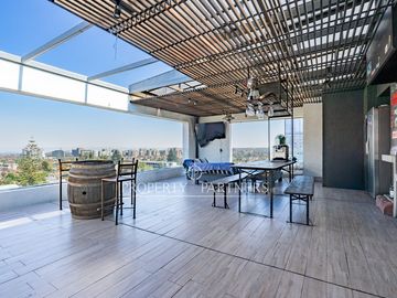Tu Propio Rooftop: Espectacular Depto 2D/3B con Quincho a Pasos del Metro Los Dominicos