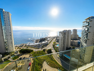 Costa de Montemar. Departamento en exclusivo edificio. Amoblado.