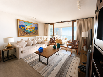 Costa de Montemar. Departamento en exclusivo edificio. Amoblado.