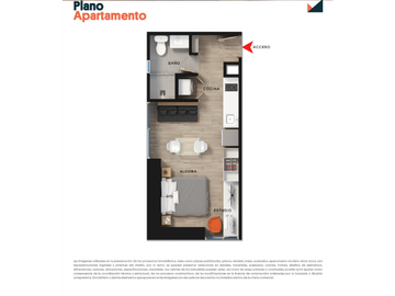 Venta aparta estudio El POLO Cesión de derechos