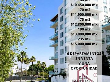 6 JOYAS DE DEPARTAMENTOS VENTA LOMAS DEL PEDREGAL, DESDE: $10,290,000, 2 Y 3 R