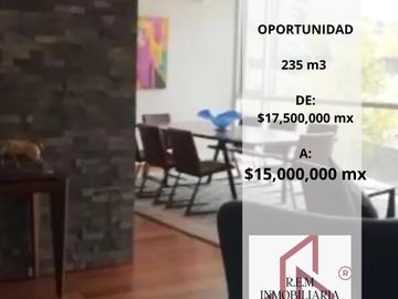 6 JOYAS DE DEPARTAMENTOS VENTA LOMAS DEL PEDREGAL, DESDE: $10,290,000, 2 Y 3 R