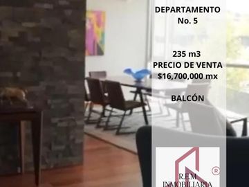 5 JOYAS DE DEPARTAMENTOS VENTA LOMAS DEL PEDREGAL, DESDE: $10,450,000, 2 Y 3 R