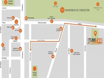 DEPARTAMENTO 1D 1B FRENTE A LA UDEC, EXCELENTE UBICACIÓN