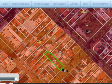 VTA DOBLE LOTE 18m frente SAN MARTIN CENTRO 655m2
