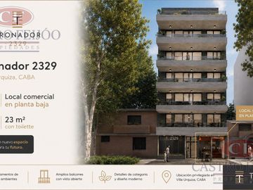 Local comercial a estrenar en Villa Urquiza – Tronador 2329