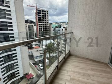 De Renta Moderno Departamento a una cuadra del parque La Carolina