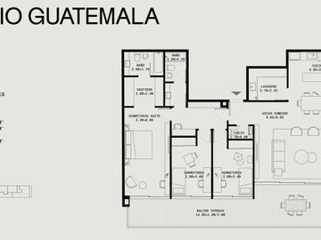 Departamento a estrenar 4 ambientes Palermo Hollywood, balcon terraza, luminoso, amenities y cochera