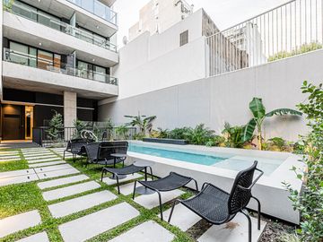 Departamento a estrenar 4 ambientes Palermo Hollywood, balcon terraza, luminoso, amenities y cochera