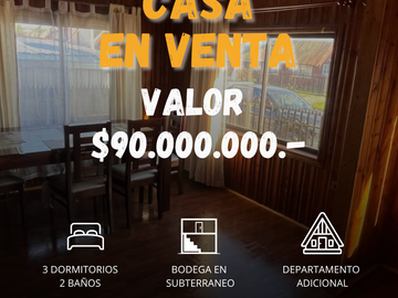 OPORTUNIDAD EN PUERTO MONTT IDEAL PARA VIVIR Y ARRENDAR