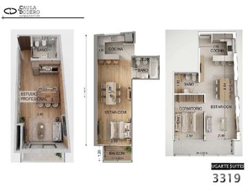 VENTA DEPARTAMENTO 2 AMB C BALCON EN POZO COGHLAN