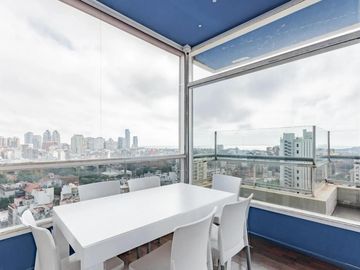 3 ambientes con cochera en Torre Town House 23 - Piso alto - Vistas panorámicas