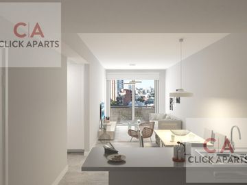 Venta - Monoambiente con balcón contrafrente - En Construcción - Villa del Parque
