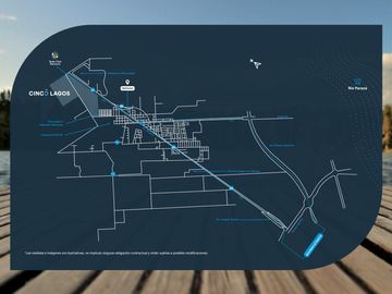 Cinco Lagos Ibarlucea -  Terreno 800m2 - Barrio Privado