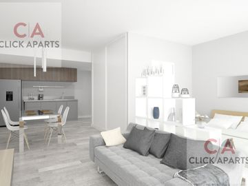 Venta - Monoambiente con balcón contrafrente - En Construcción - Villa del Parque