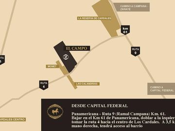 Casa en venta El Campo Fincas Exclusivas de Cardales