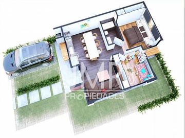 JMR Propiedades | Robles del Monarca | Casa a Estrenar en Venta Apto Crédito