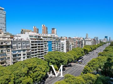 Increible semipiso en esquina Av.Del Libertador y Salguero, balcón aterrazado, 7 amb. 2coch. seg24 h