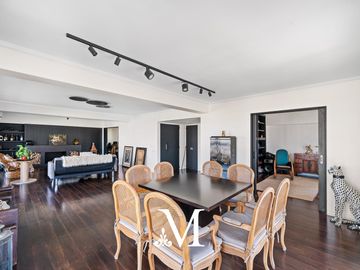 Increible semipiso en esquina Av.Del Libertador y Salguero, balcón aterrazado, 7 amb. 2coch. seg24 h