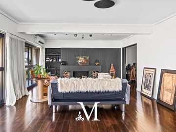 Increible semipiso en esquina Av.Del Libertador y Salguero, balcón aterrazado, 7 amb. 2coch. seg24 h