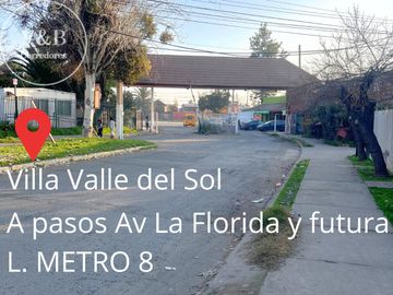 Pte Alto | Casa en Venta | Futura Línea 8 de Metro