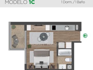 Tu nueva inversión en la Florida Dep tipo ESTUDIO