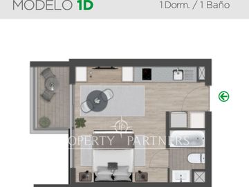 Tu nueva inversión en la Florida Dep tipo ESTUDIO