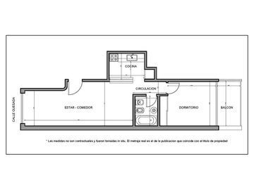 Venta Departamento 2 Ambientes Núñez C/Cochera