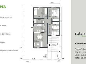Carpeta en venta de casa en Natania, Lujan de Cuyo