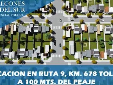 VENTA LOTE 250 MTS BALCONES DEL SUR TOLEDO CBA