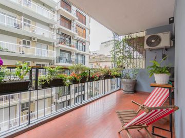 VENTA RECOLETA 4 AMBIENTES FRENTE BALCON ATERRAZAD