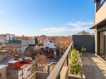 Penthouse 2 Amb. con 50 m2 de Terraza y parrilla