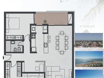 Departamento Frente al Mar