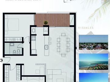Departamento Frente al Mar